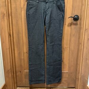 Prana low rise black Women's Straight Leg Jeans